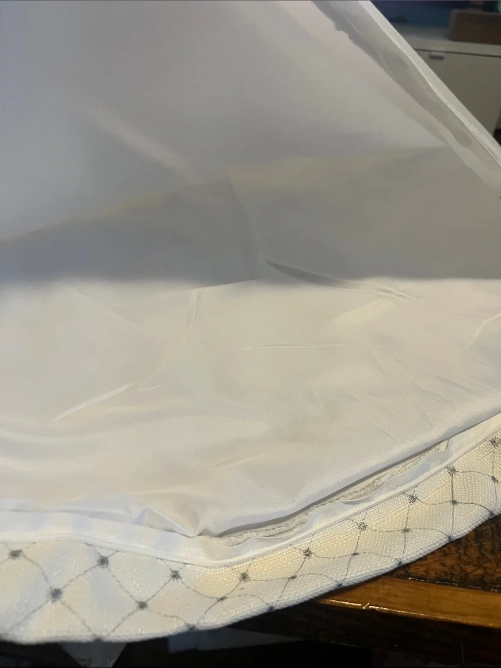 Classic Floral Embroidered Comforter in Sage Green King Size